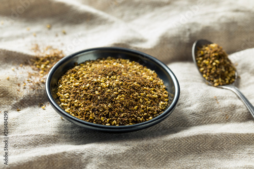 Raw Organic MIddle Eastern Zaatar Spices photo