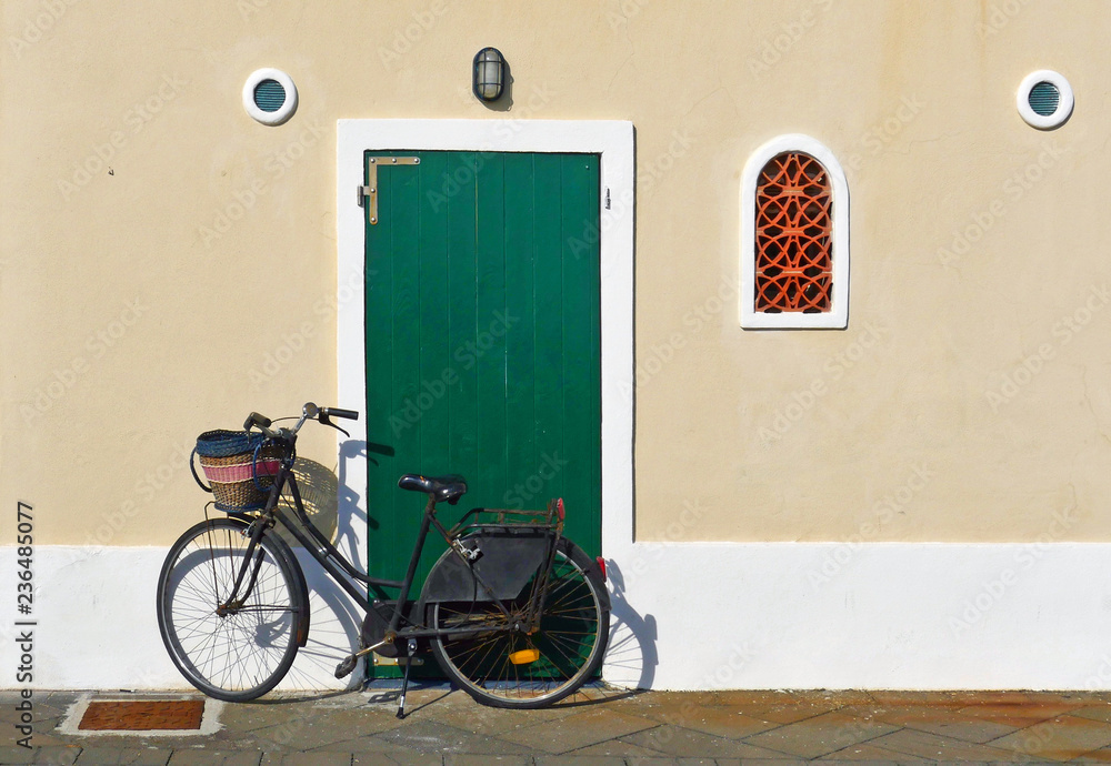 Bicycle in Alghero, Sardinia, Italy