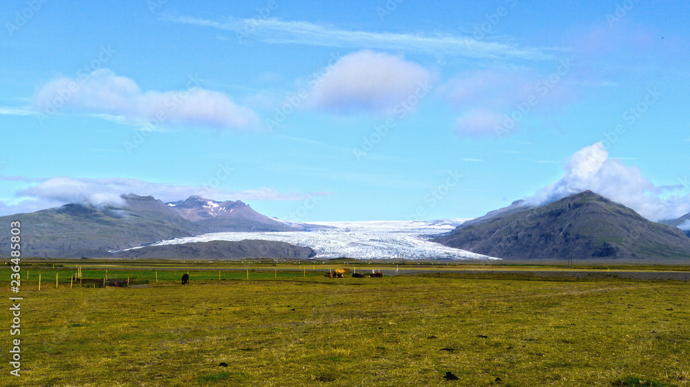 Icelandic landscape nearby Höfn.