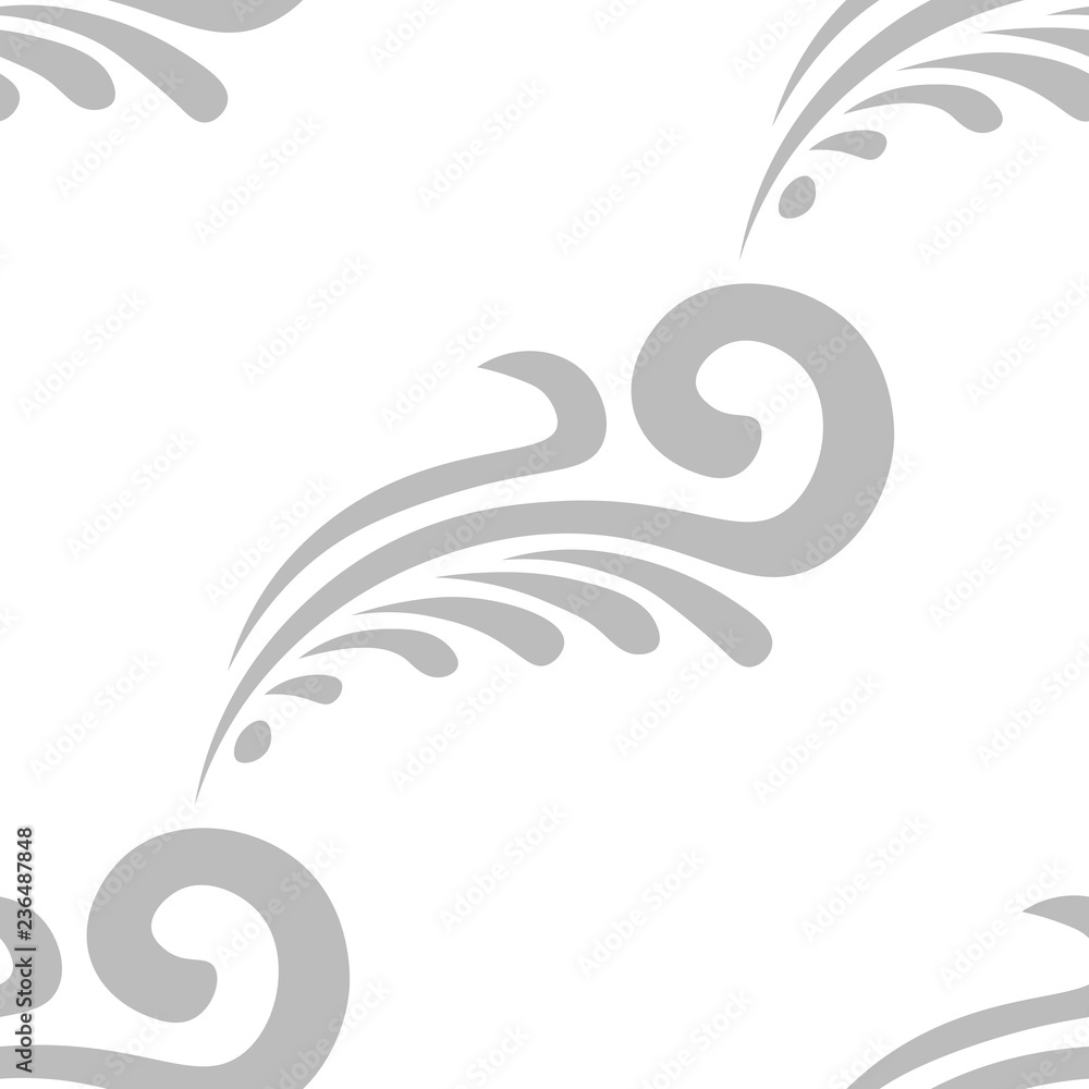 Fototapeta premium abstract seamless floral pattern