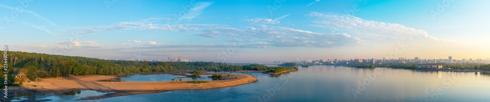 Panorama, Novosibirsk, River Ob