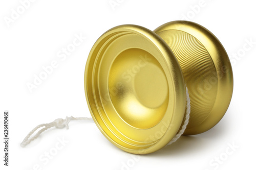Gold yo-yo toy