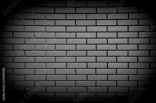 Smooth brick wall