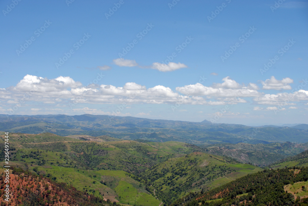 paisajes de la montaña de Guerrero