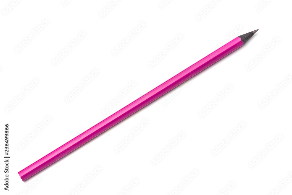 Amazing isolated pencil on pure white background, close up Amazing isolated pencil on pure white background, close up