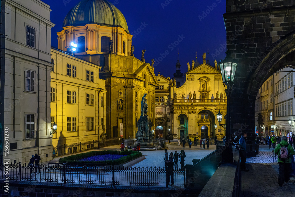 Fototapeta premium At Charles bridge