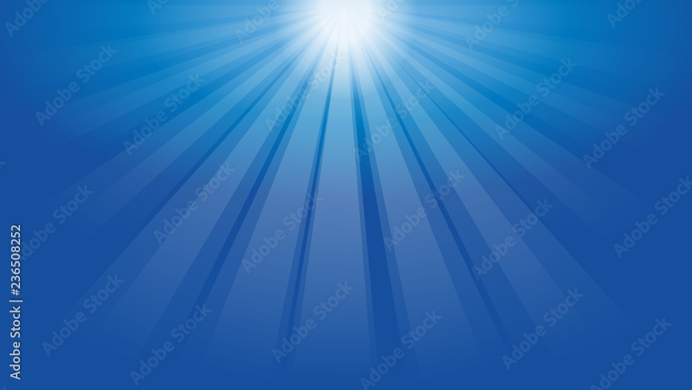 Lichtstrahlen, blau, Sonne, Hintergrund Lichtstrahlen, blau, Sonne, Hintergrund