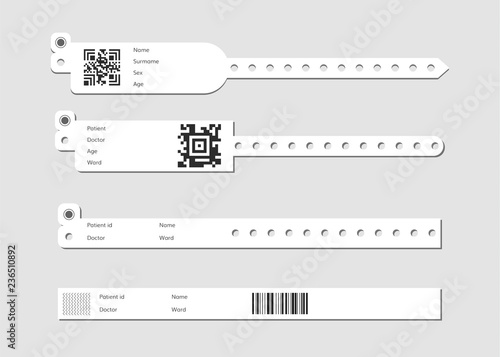 Wristband template set