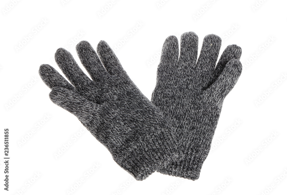 Gloves isolated on white background