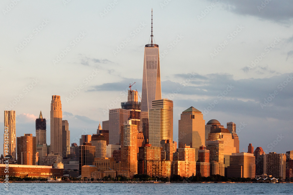 Obraz premium New York in Sunset