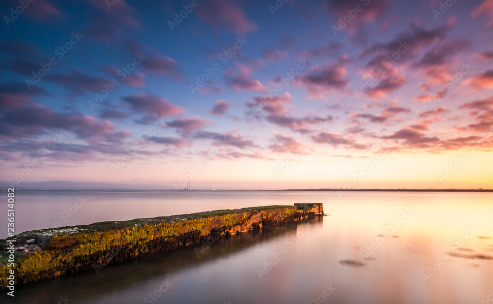 Obraz premium sunset jetty