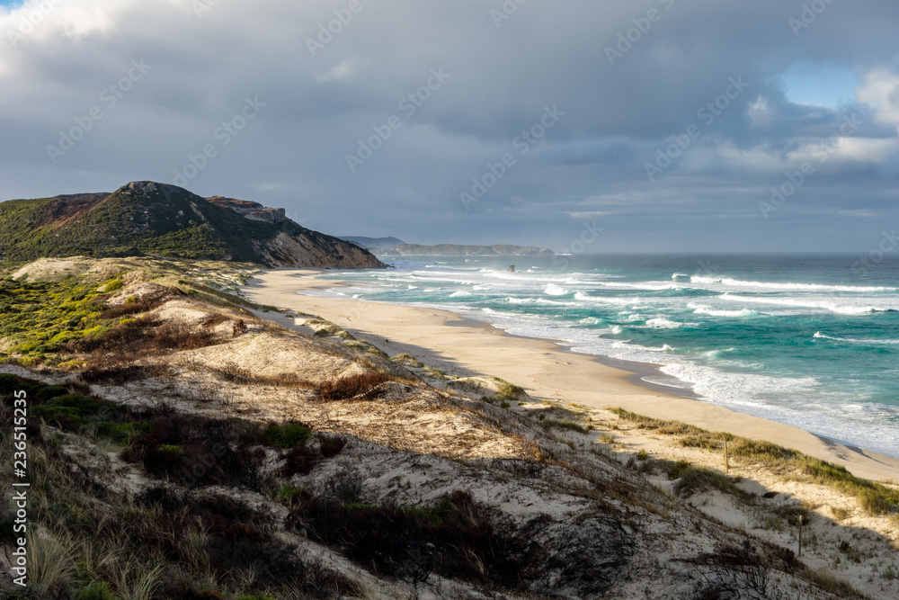 Beautiful Mandalay Beach in Western Australia in a gorgeous morning with nobody Beautiful Mandalay Beach in Western Australia in a gorgeous morning with nobody