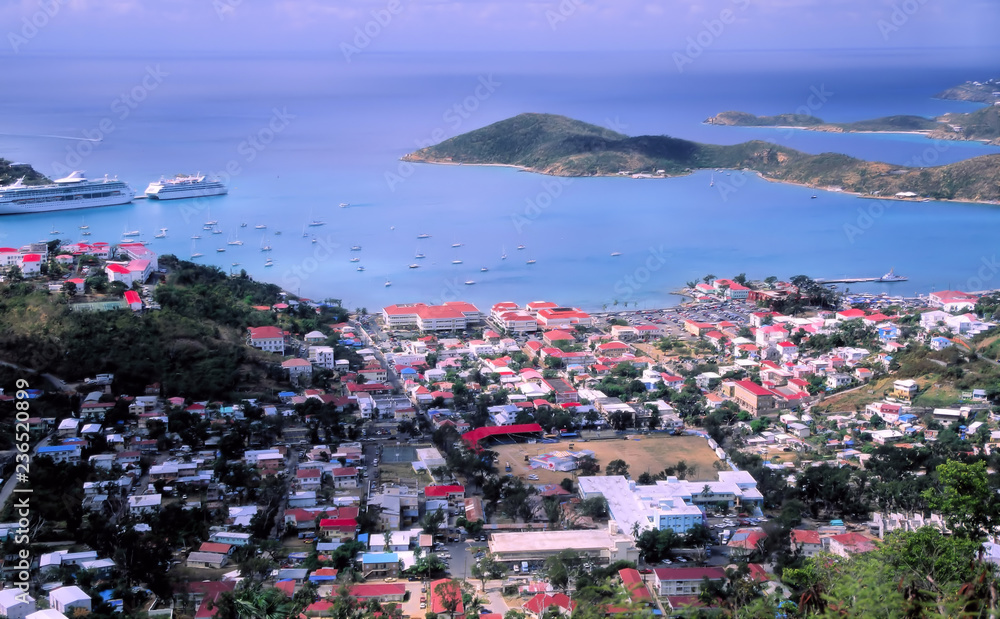 Fototapeta premium insel st.maarten,karibik