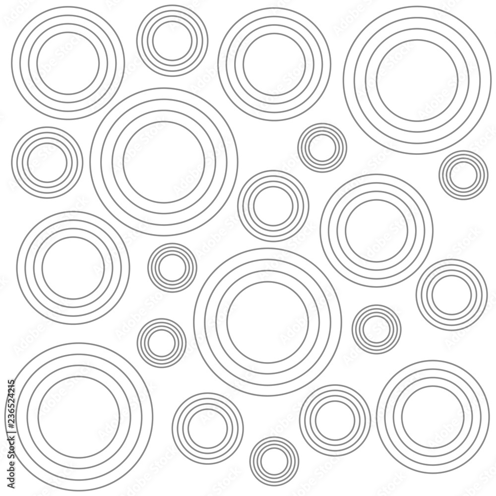 Business Empty template for Layout for invitation greeting card promotion poster voucher. Multiple Layer Concentric Circles Diagram Repeat Pattern for Presentation