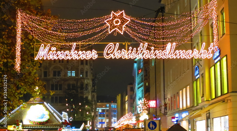 christmas market, munich, germany