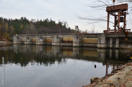 bridge over the river