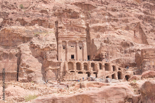 Foto Urn tomb site Petra Aqba Jordan