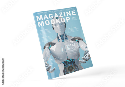 Magazine Cover Mockup Stock Template | Adobe Stock