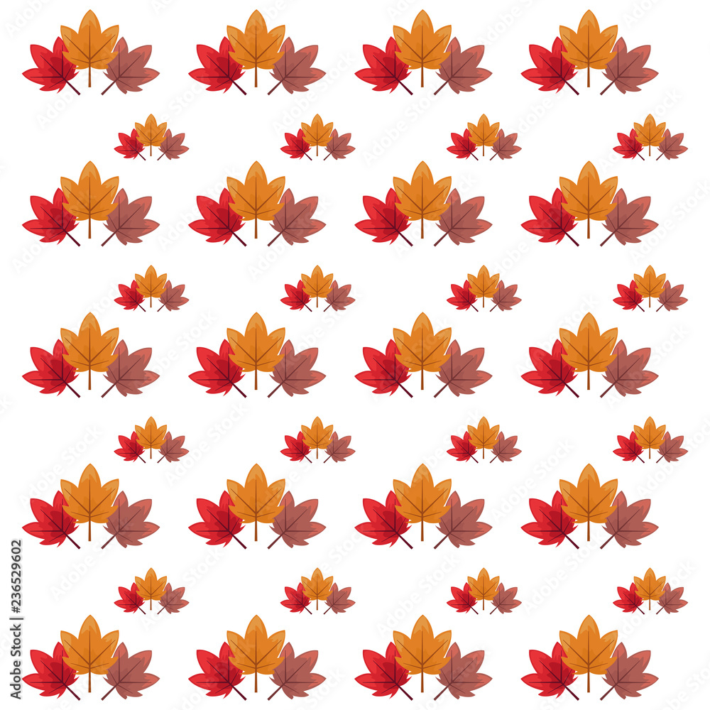 autumn leaves foliage decoration background