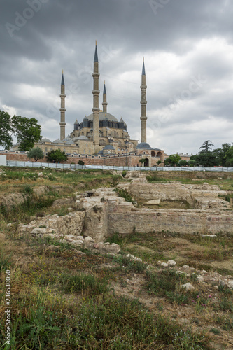 Built between 1569 and 1575 Selimiye Mosque in city of Edirne, East Thrace, Turkey