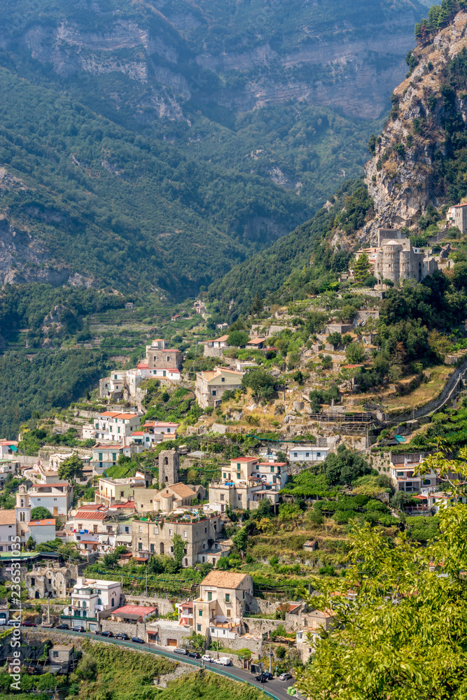 Cliff Side on the Amalfi Coast Italy