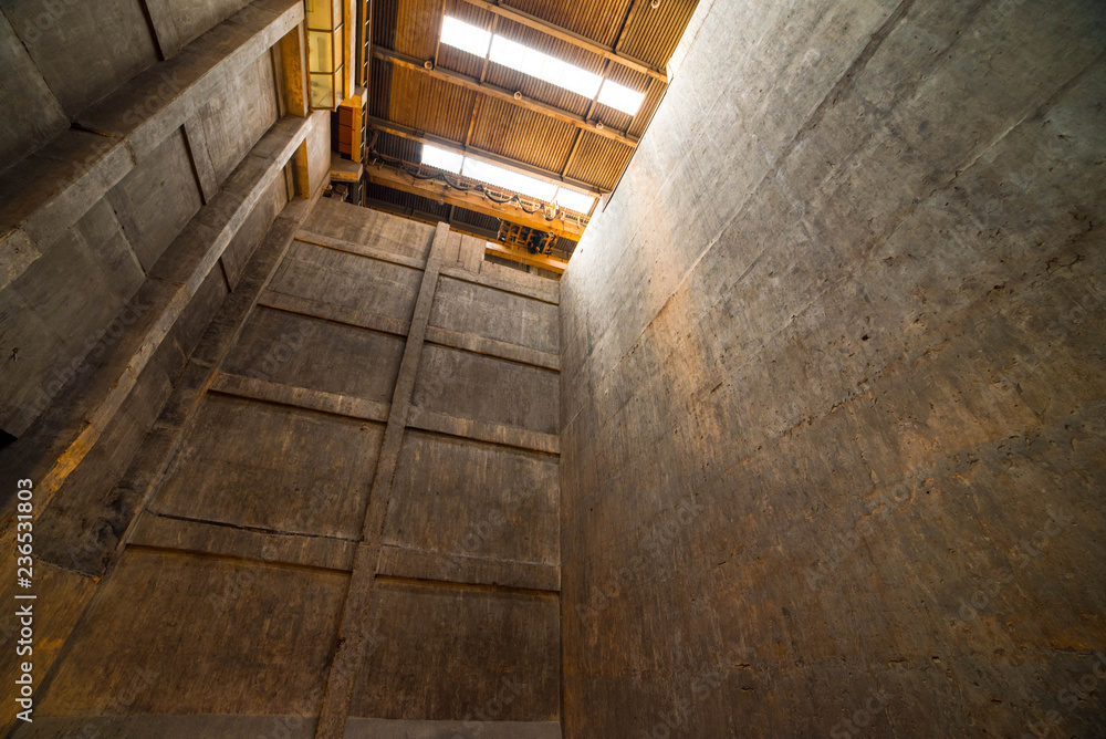 Obraz premium 오래된 콘크리트의 고풍