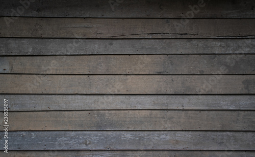 Dark wood planks background. Old panels wooden texture.