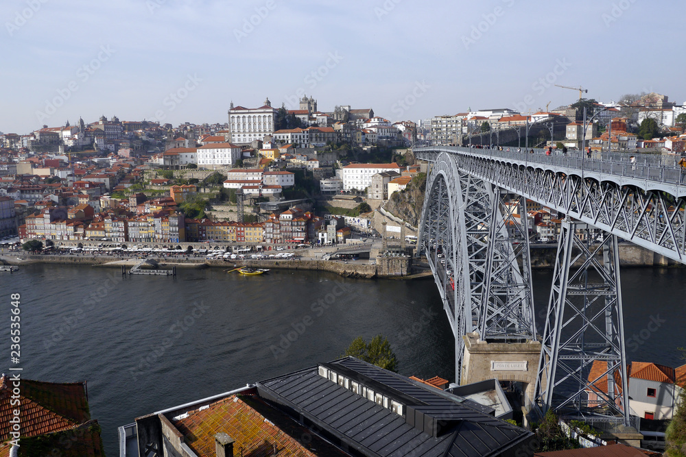 Luis 1 Bridge. Porto, Portugal.