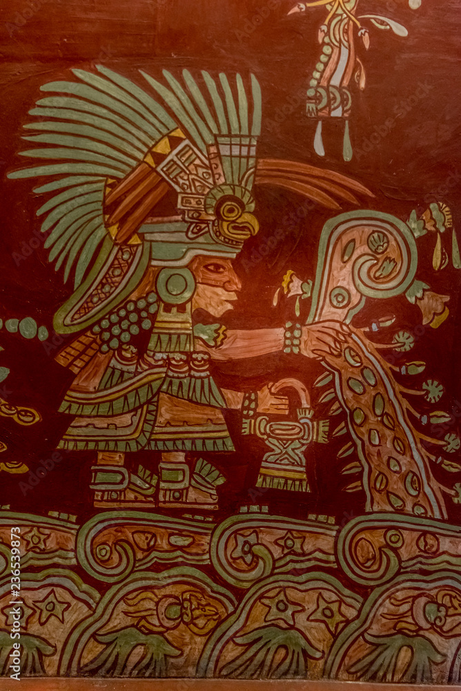 Fototapeta premium representaciones de dioses aztecas mexicanos