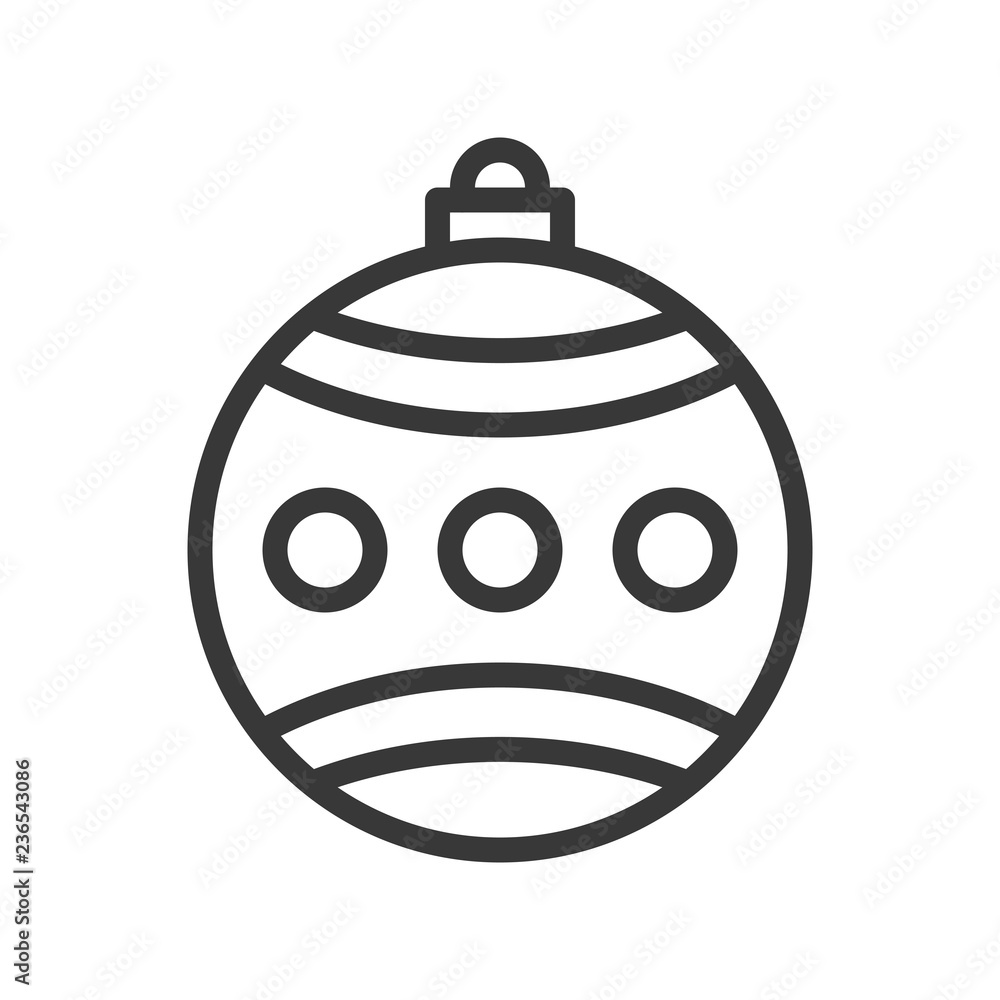 christmas ball, bauble icon, suitable for use as material christmas ball, bauble icon, suitable for use as material