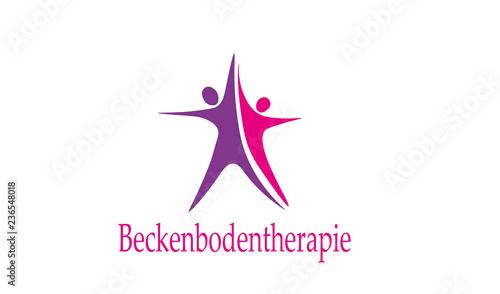 Beckenbodentherapie logo , physiotherapie Logo