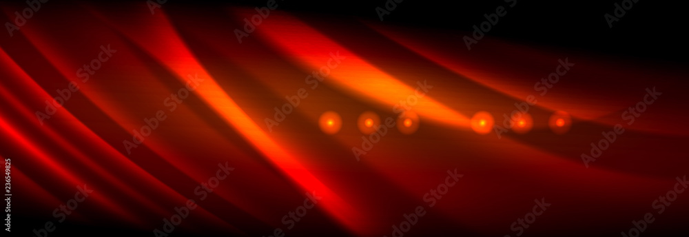 Liquid neon flowing waves, glowing light lines background Liquid neon flowing waves, glowing light lines background