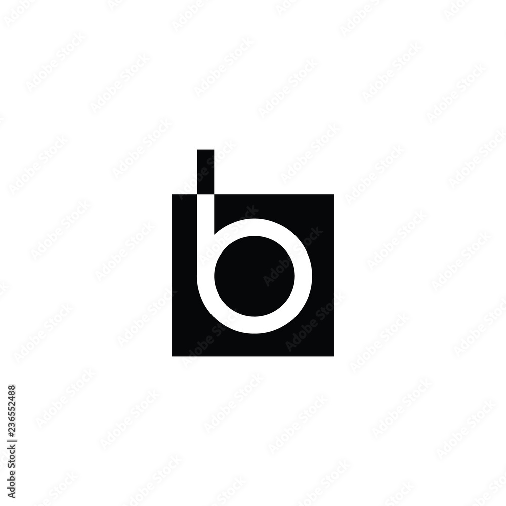 letter b logo vector