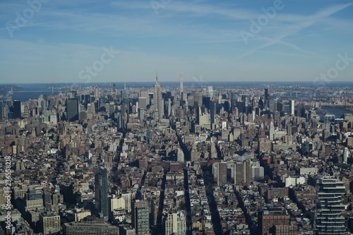New York von Oben - Wolkenkratzer Skyline © Claudia