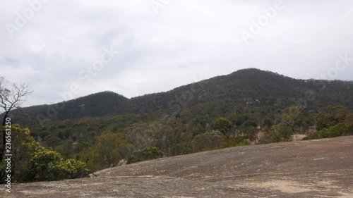 You Yang mountain range near Geelong and Melbourne, Australia photo