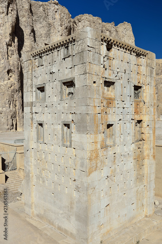 Ancient Naqsh-e Rustam necropolis in Pars, Iran photo