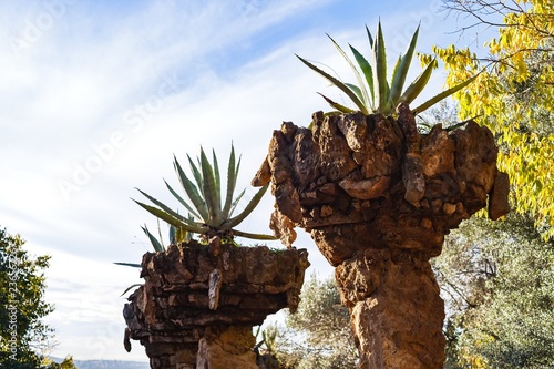 Park Güell in the morning, Barcelona