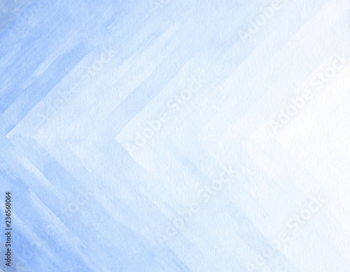 Watercolor background texture soft blue. Abstract blue tones.