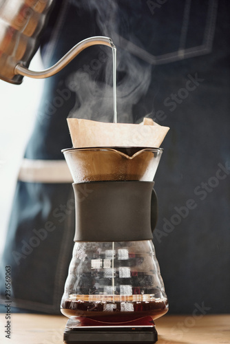 Pour over coffee brewer