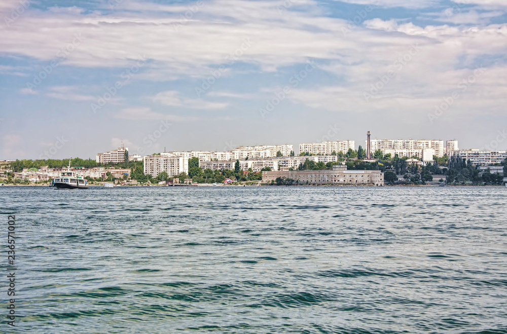 Sevastopol view from sea