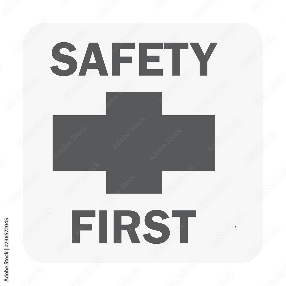Obraz premium car safety icon