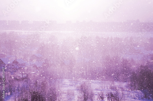 Fototapeta Naklejka Na Ścianę i Meble -  Pink winter background