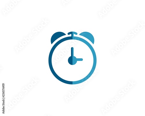 Free Download time clock logo design template - GFXLoad