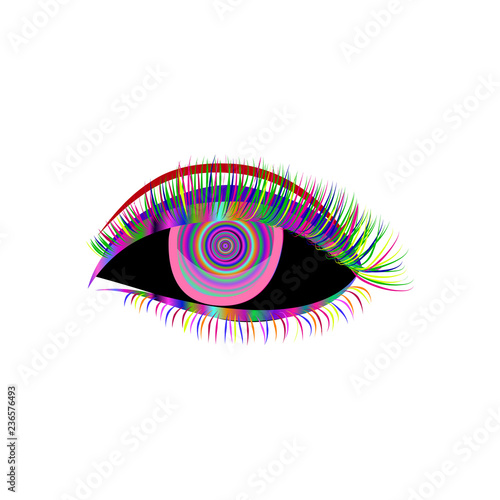 eye vector concept