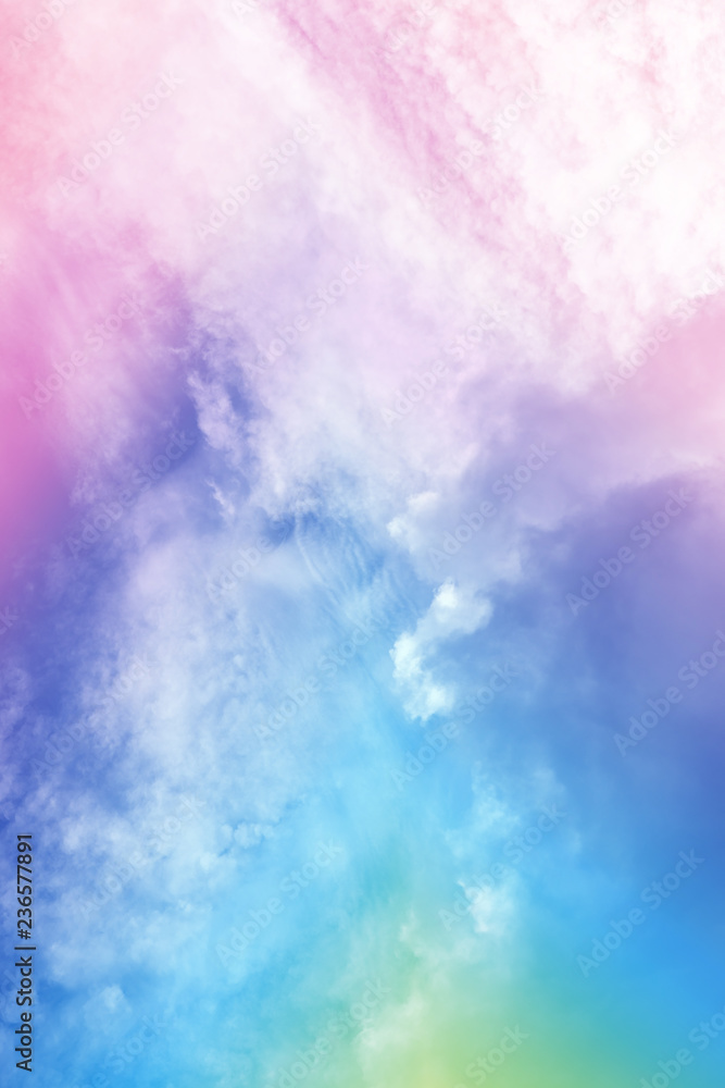 abstract cloud pastel background