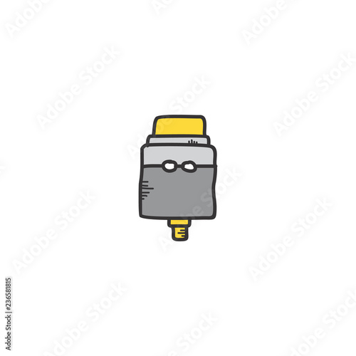 electric cigarette vapor atomizer tank