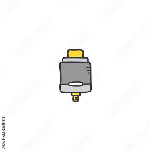 electric cigarette vapor atomizer tank