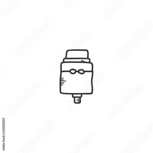 electric cigarette vapor atomizer tank