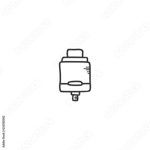 electric cigarette vapor atomizer tank