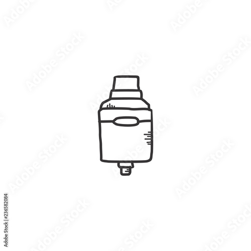 electric cigarette vapor atomizer tank